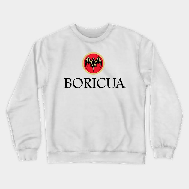 Boricua Bat Crewneck Sweatshirt by TheBlindTag